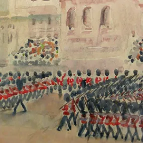 Scots Guards Trooping the Colour - Greville Irwin RBA, 1930