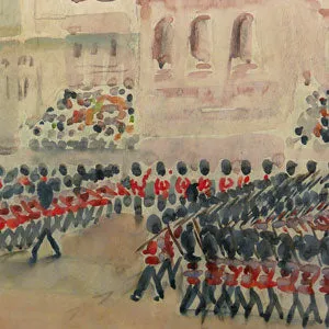 Scots Guards Trooping the Colour - Greville Irwin RBA, 1930