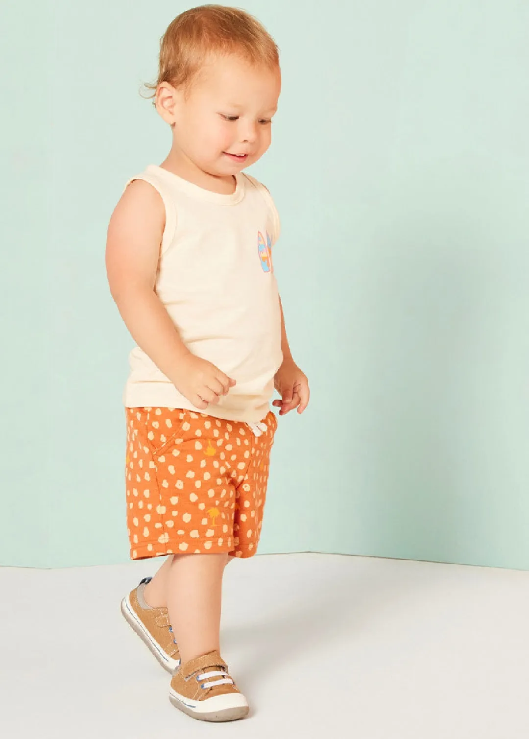 See Kai Run Black Denim First Walker Infant Shoe