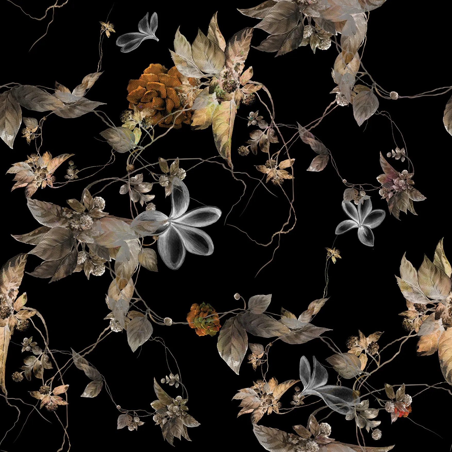 Slippers - Moon Light Botanicals Collection