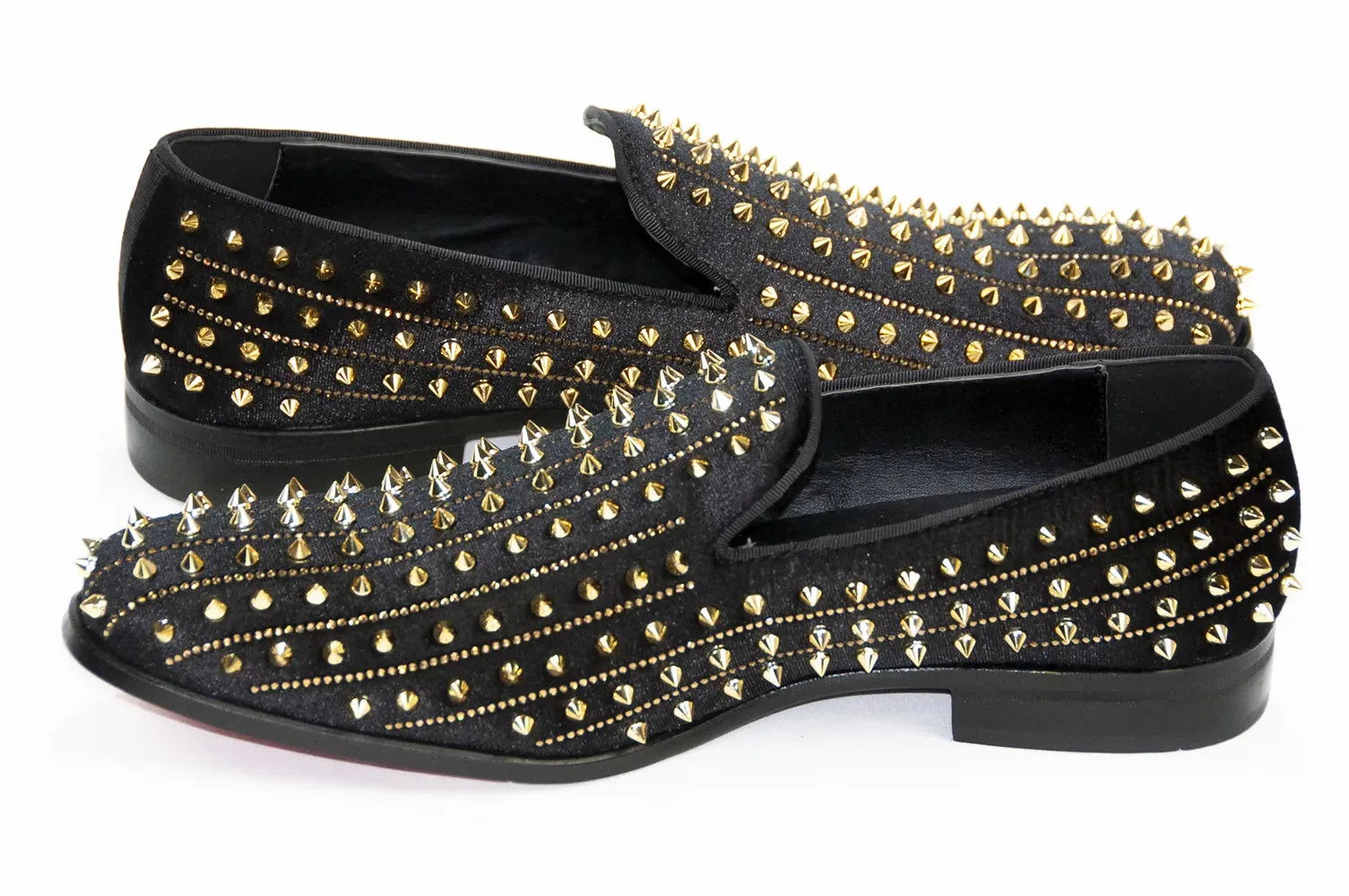 Studded Smoking Loafers