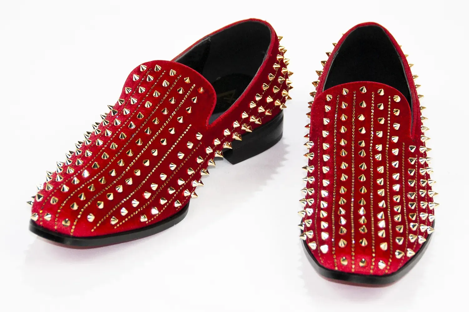 Studded Smoking Loafers