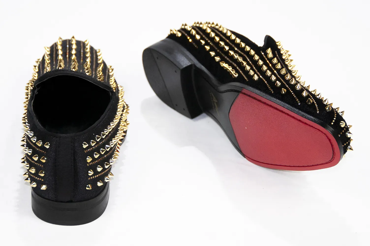 Studded Smoking Loafers