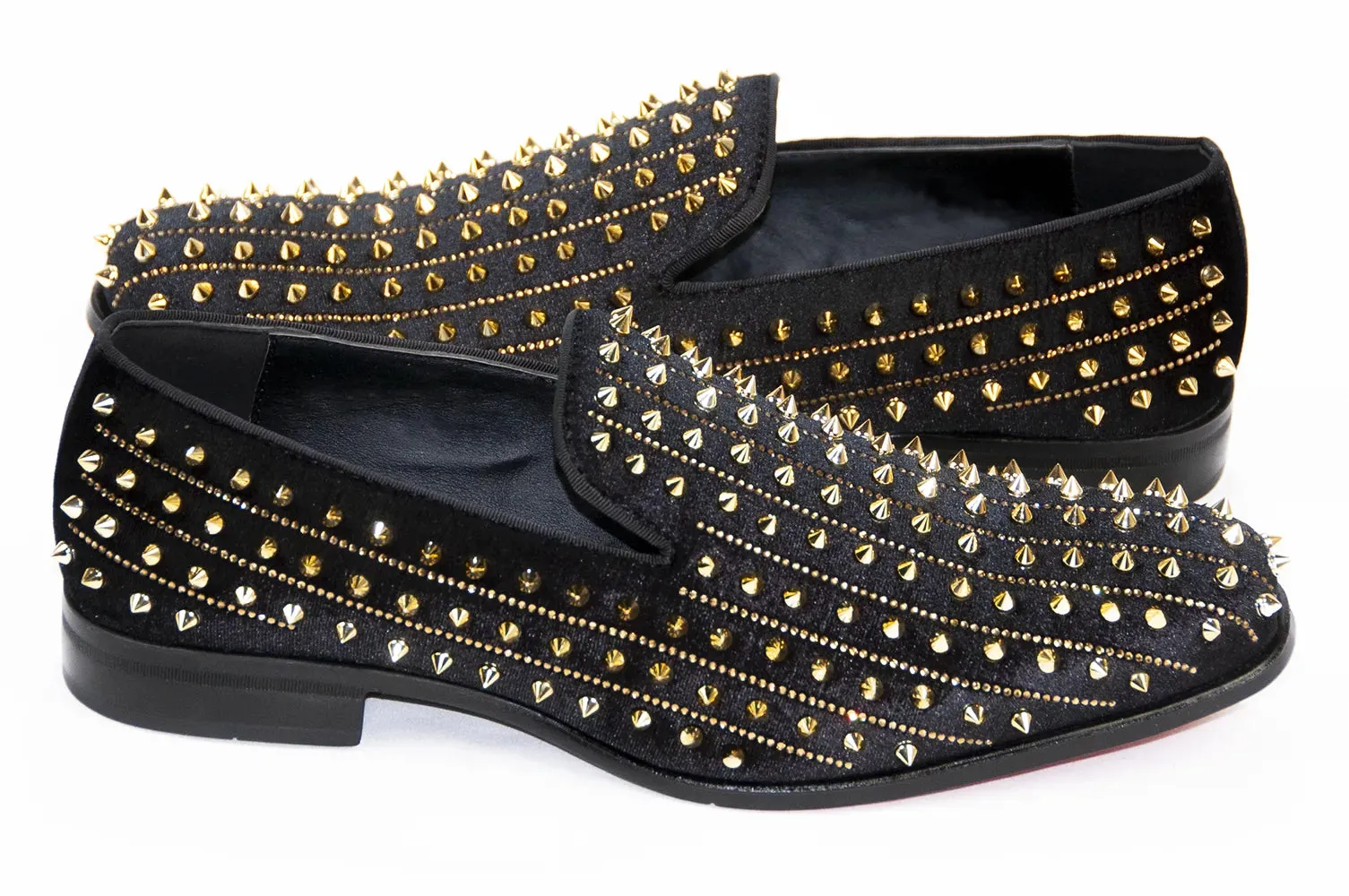 Studded Smoking Loafers