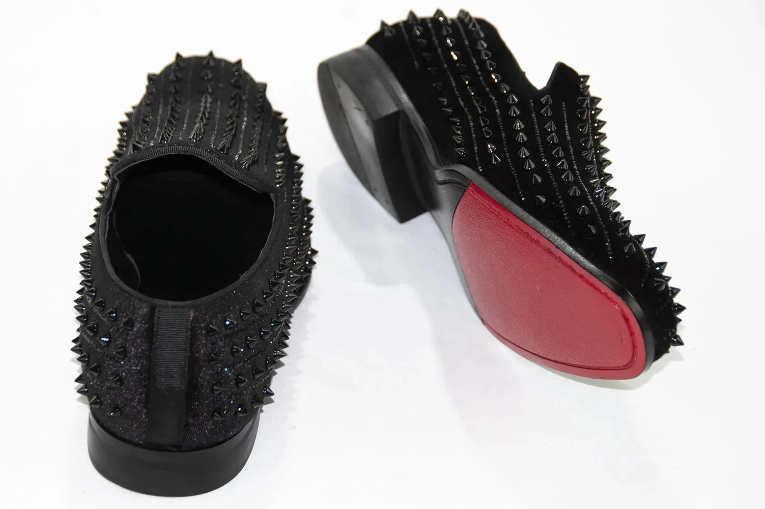 Studded Smoking Loafers