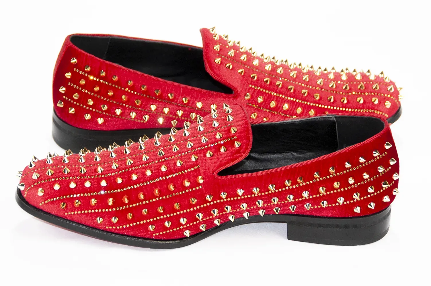 Studded Smoking Loafers