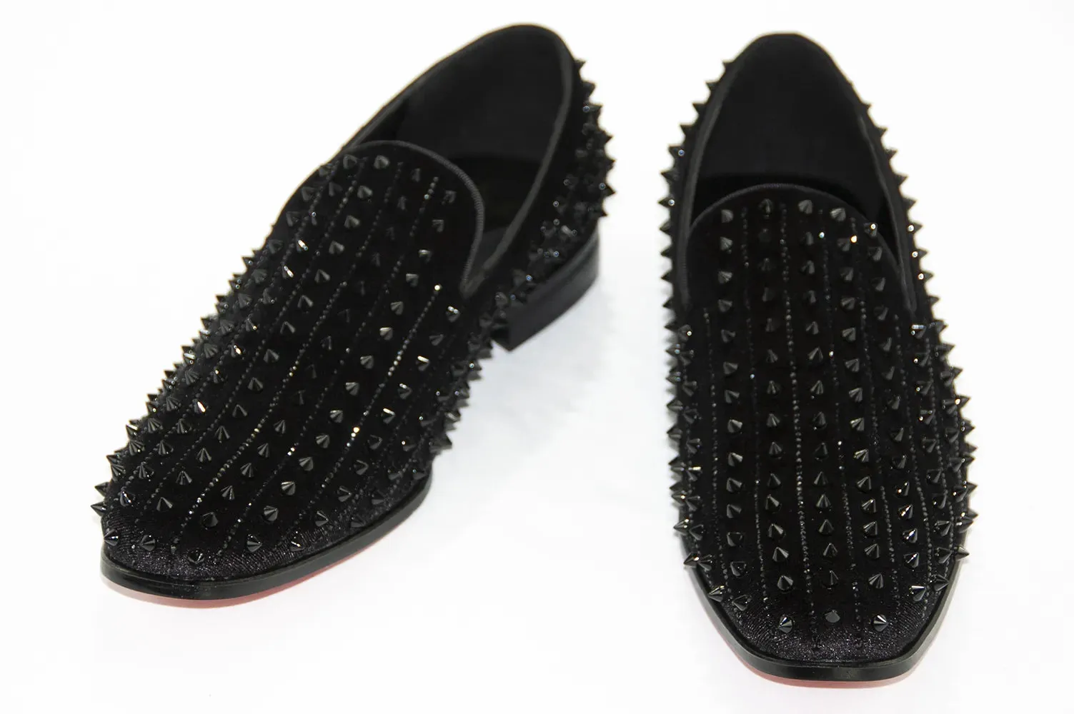 Studded Smoking Loafers