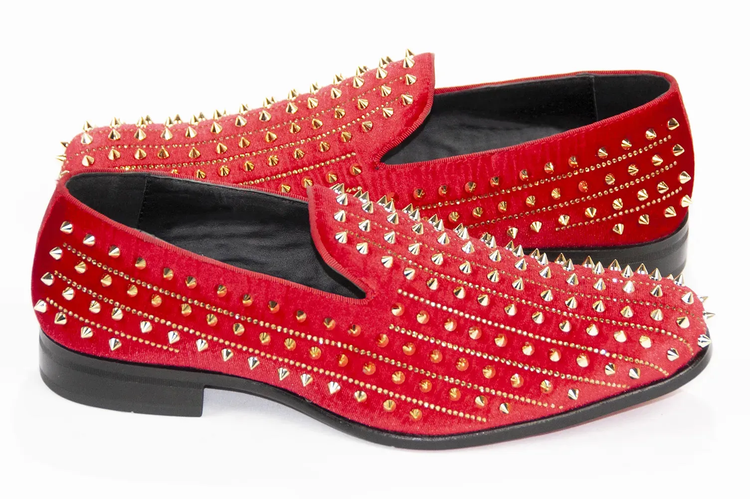 Studded Smoking Loafers
