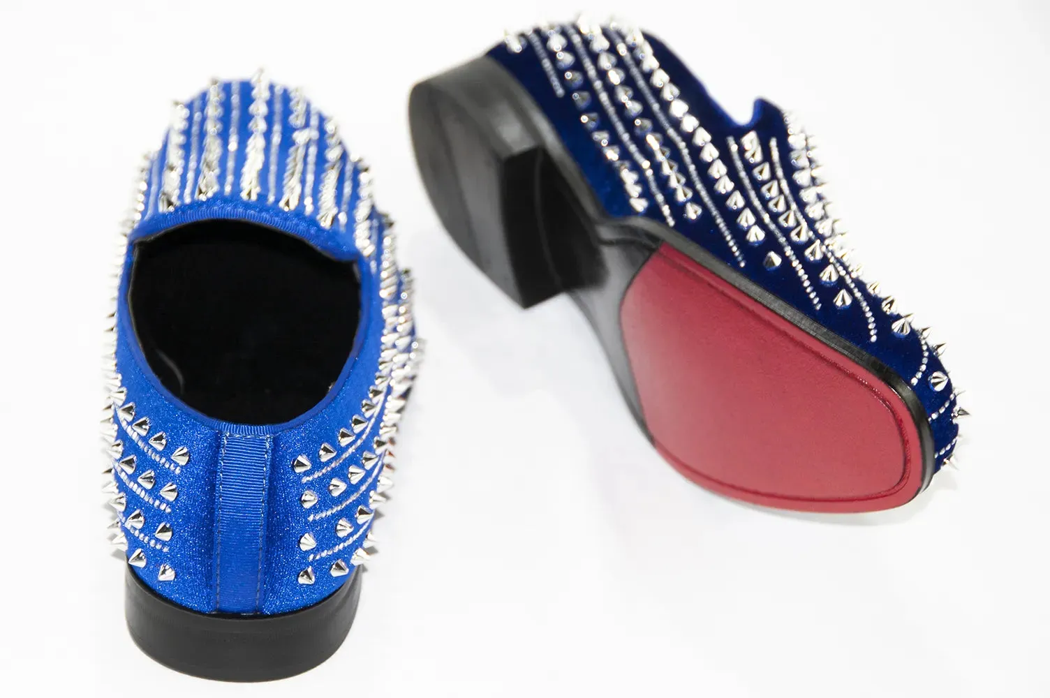 Studded Smoking Loafers