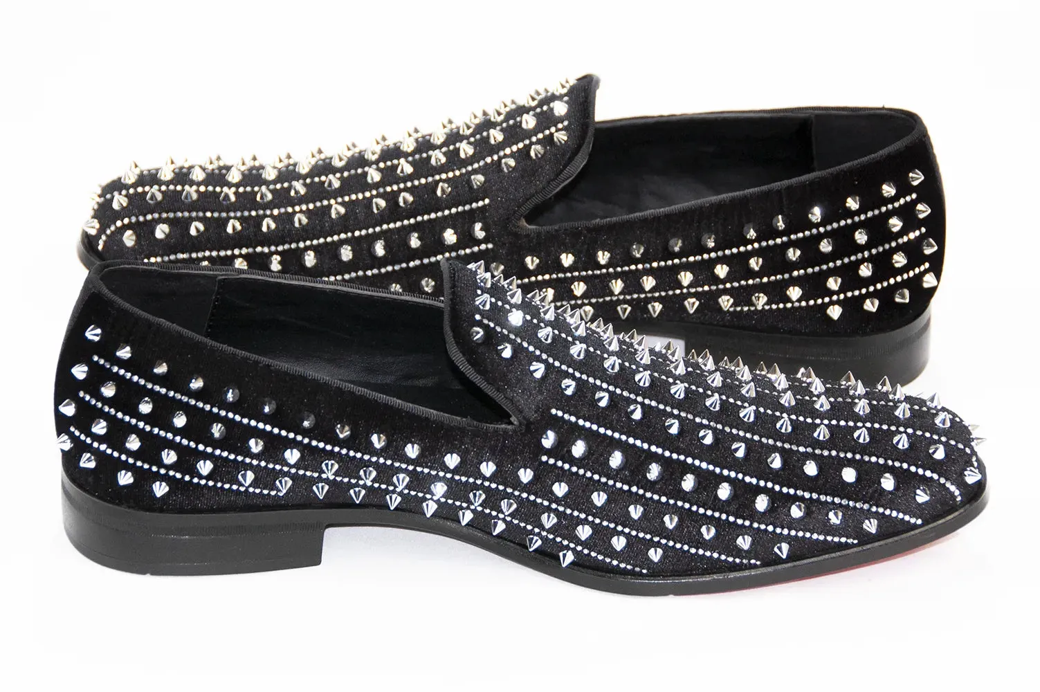 Studded Smoking Loafers