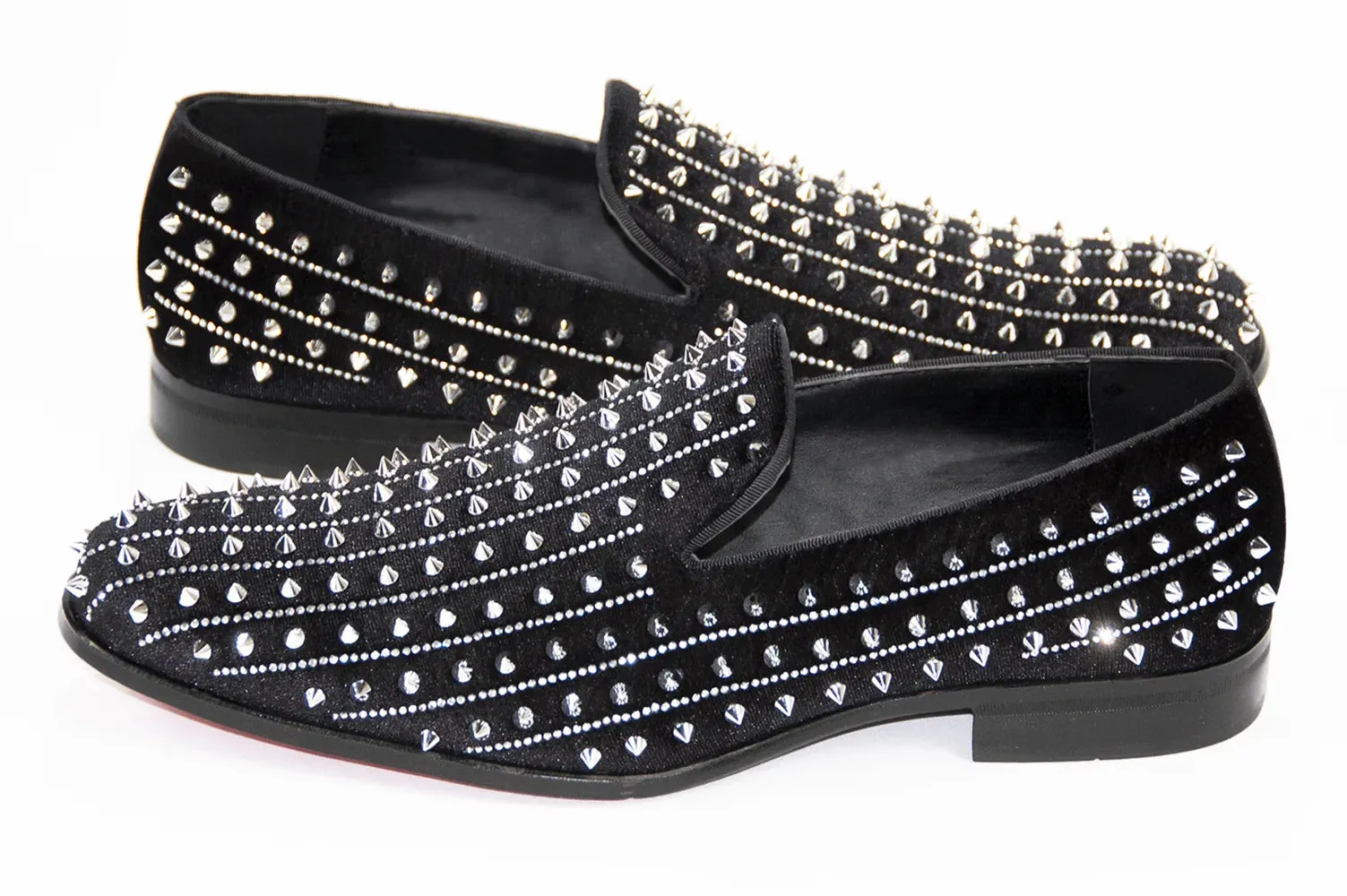 Studded Smoking Loafers