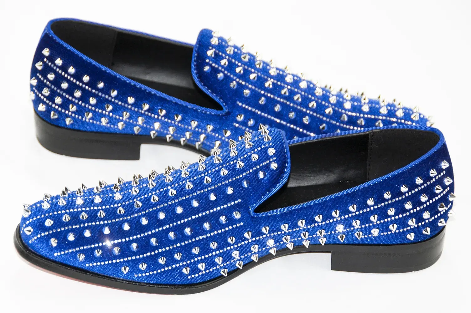 Studded Smoking Loafers