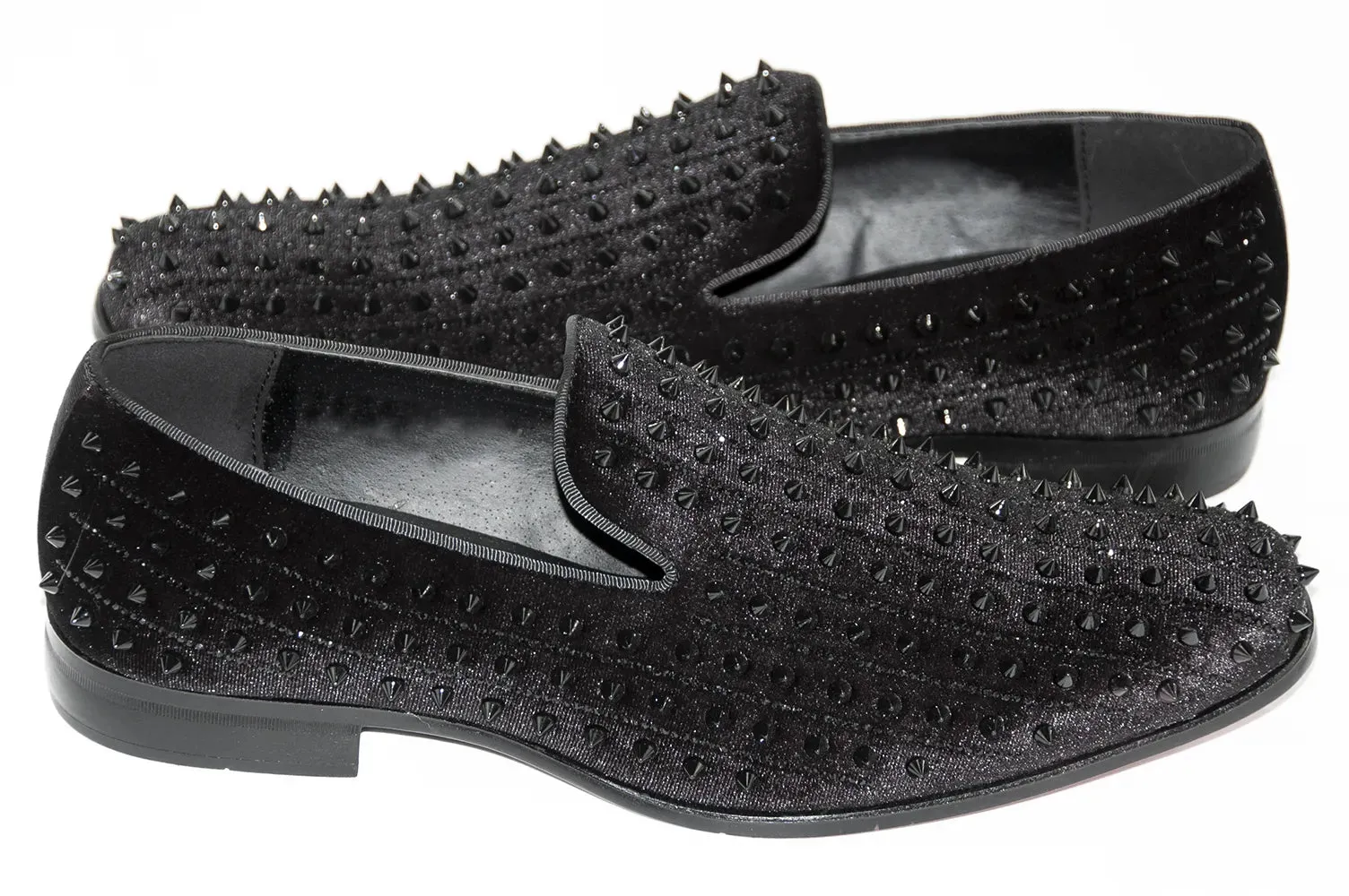 Studded Smoking Loafers