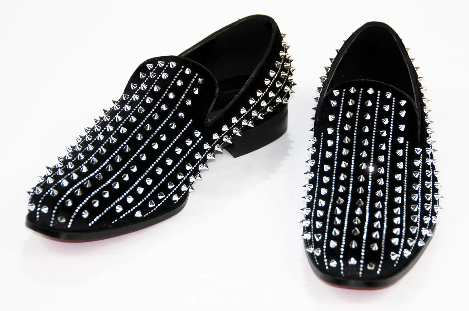 Studded Smoking Loafers