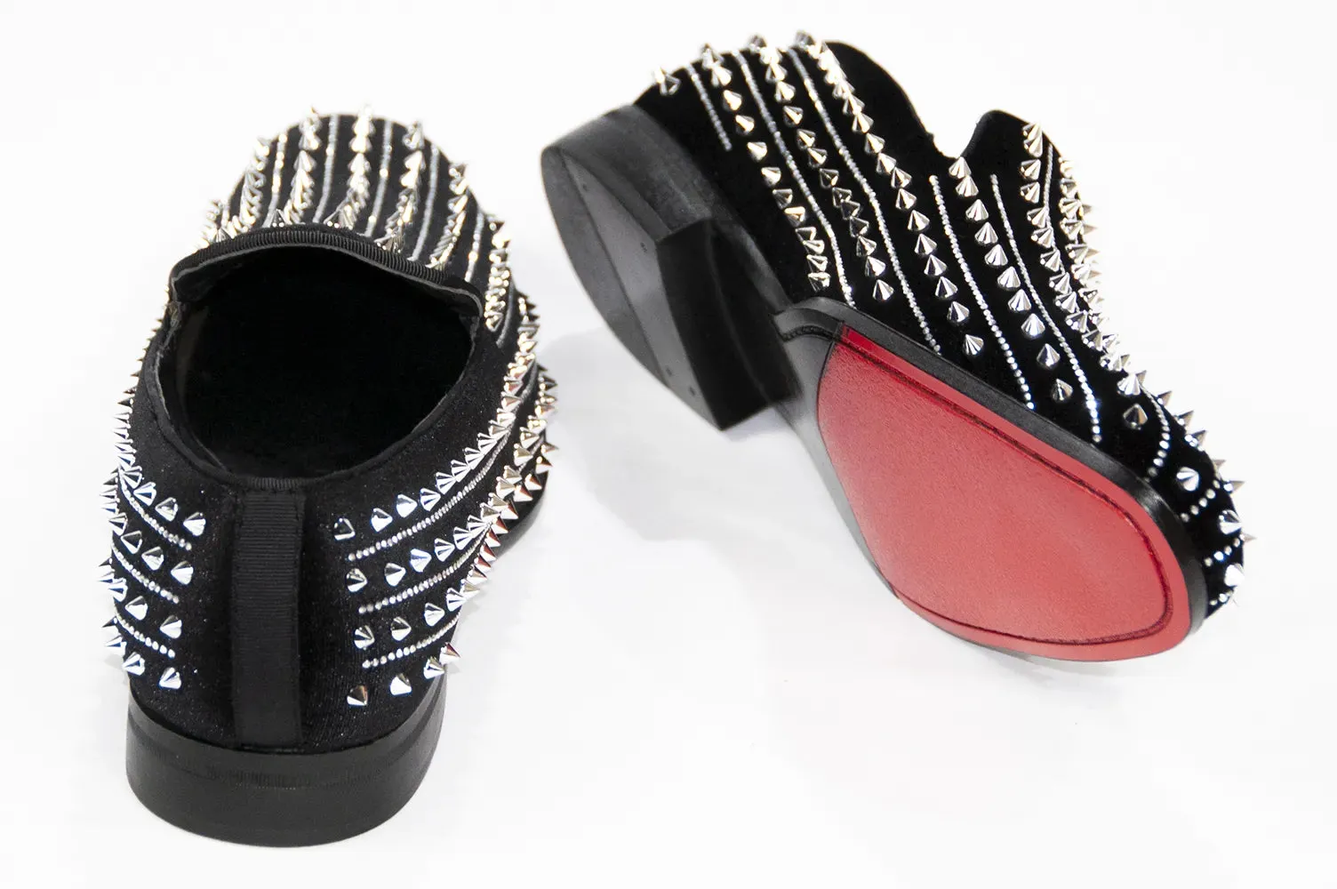 Studded Smoking Loafers