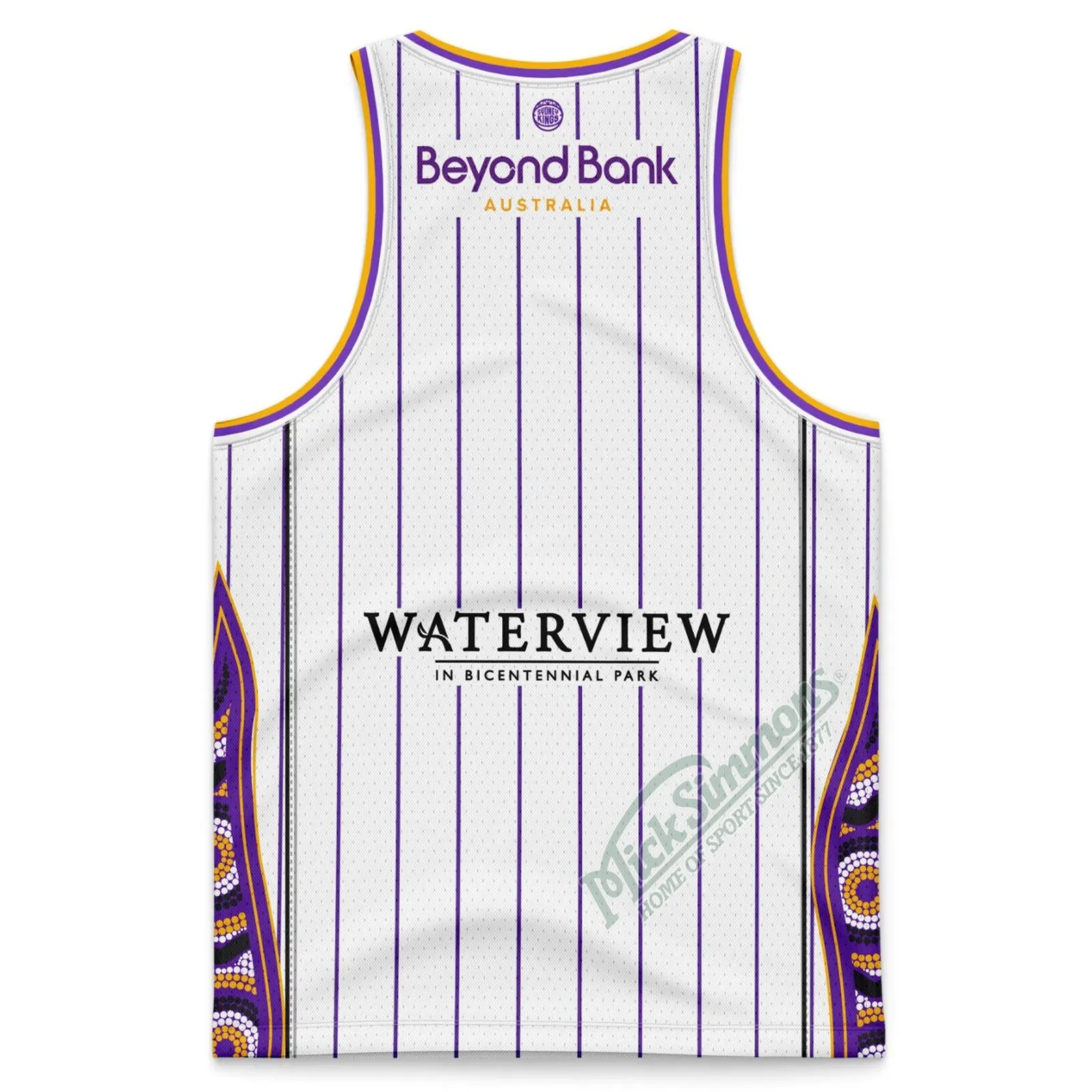 Sydney Kings 2023/24 Authentic Crew Neck Mens Away Jersey NBL Basketball by Champion