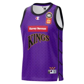 Sydney Kings 2024/25 Authentic Crew Neck Mens Home Jersey NBL Basketball by Champion