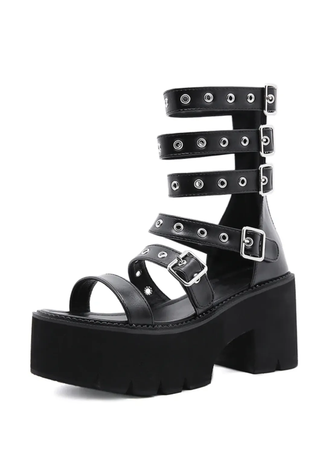 USS Shoes Maitte Women's Gothic Style Platform Sandal