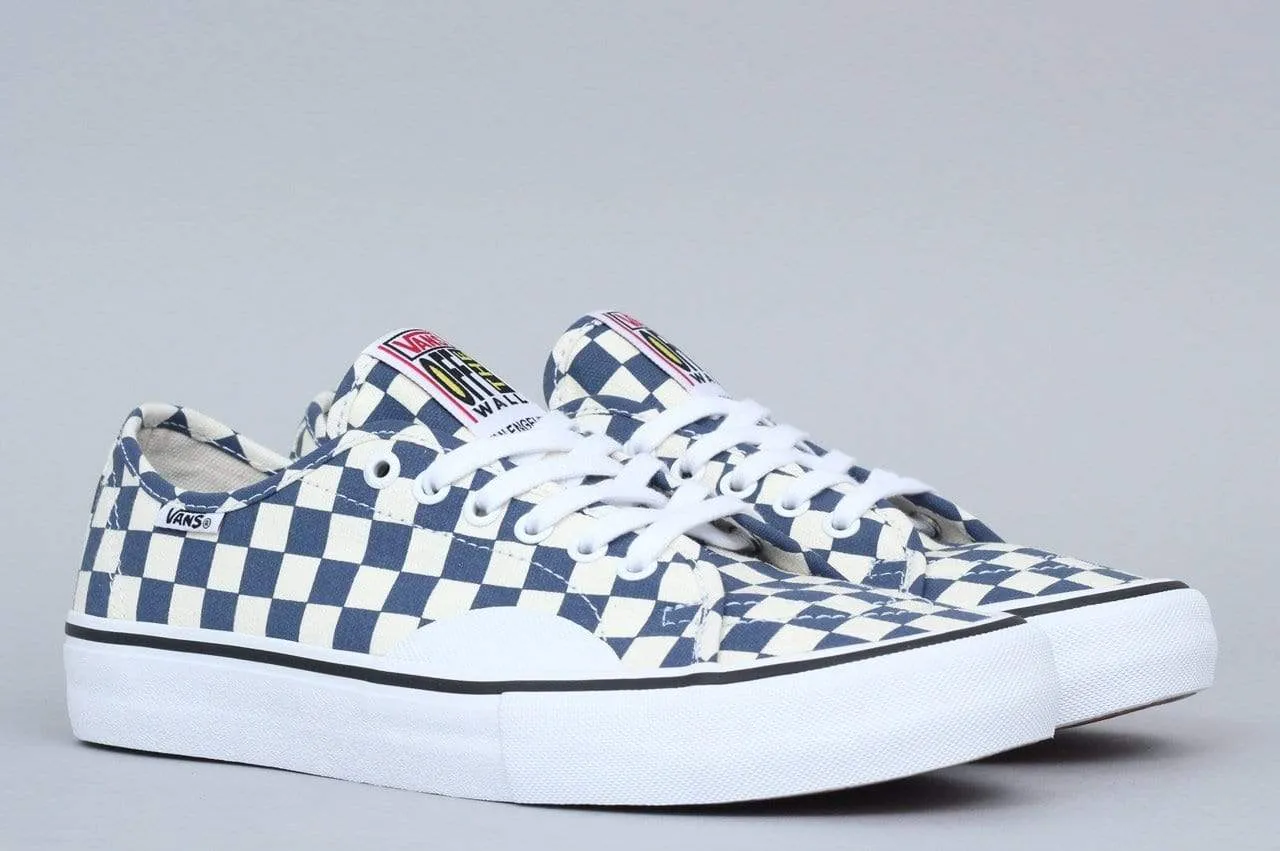 Vans AV Classic Pro Shoes (Checkerboard) Dark Denim