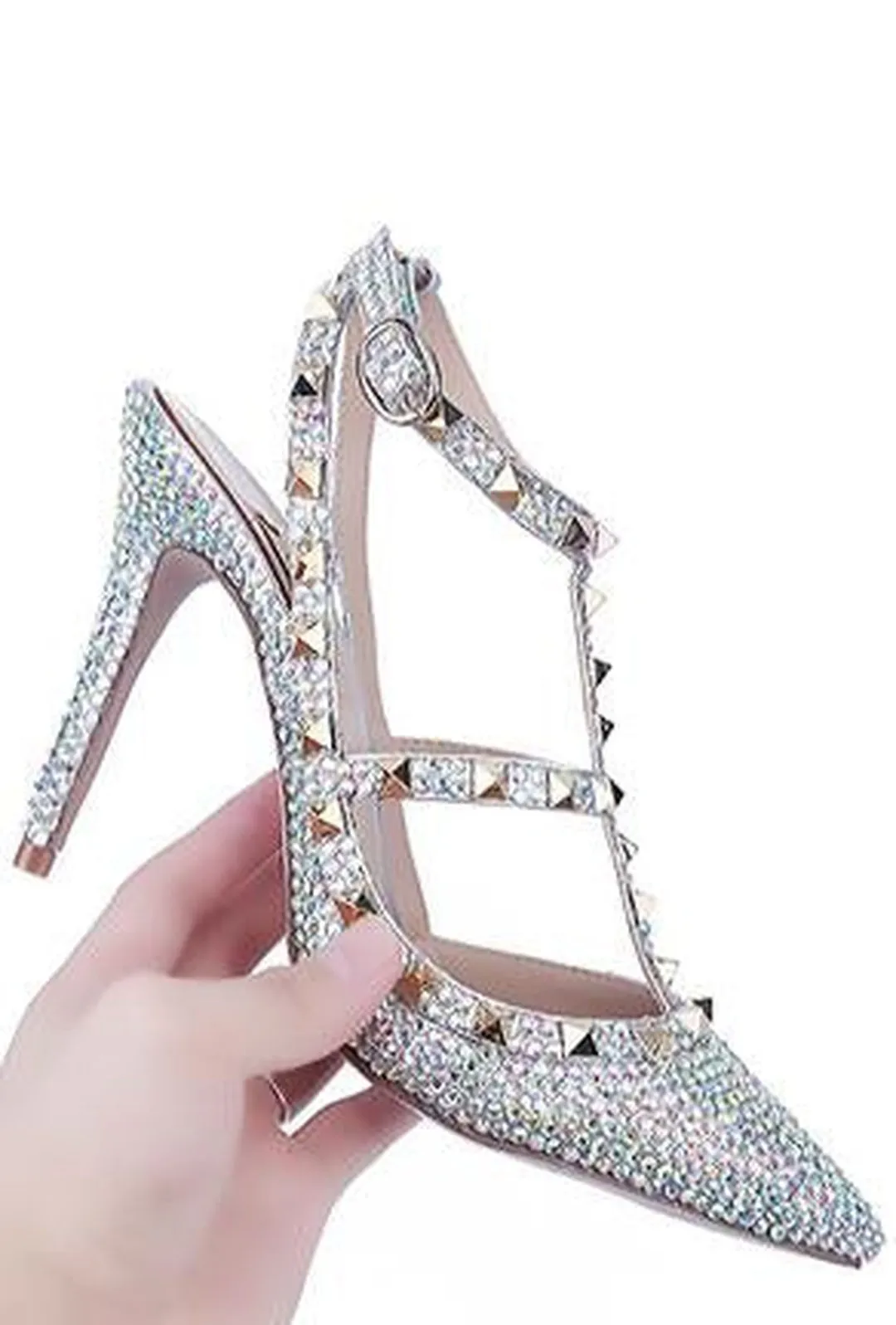 VICTORIA - HALOGEN STUD HEELS