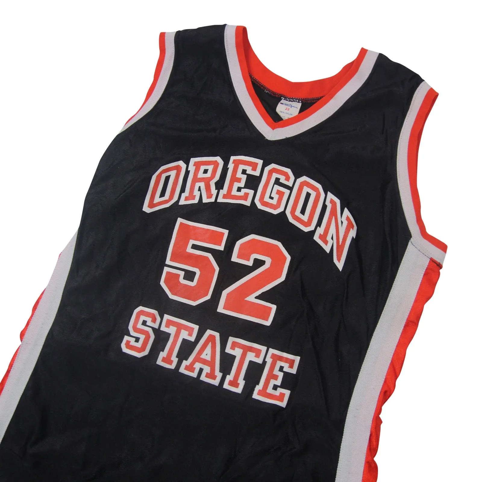 Vintage Champion for Ladies Oregon State Beavers Basketball Jersey - WMNS L(22)