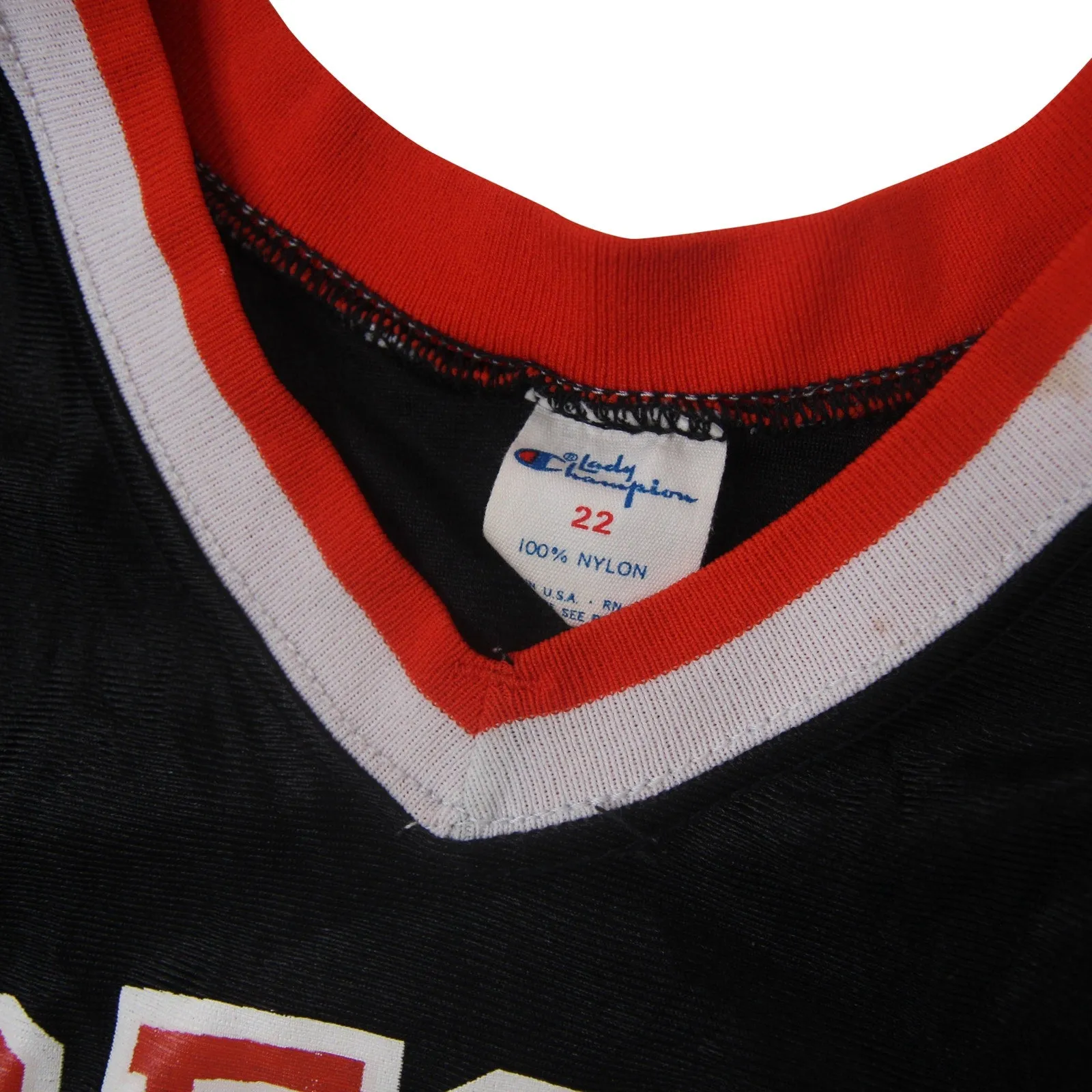 Vintage Champion for Ladies Oregon State Beavers Basketball Jersey - WMNS L(22)