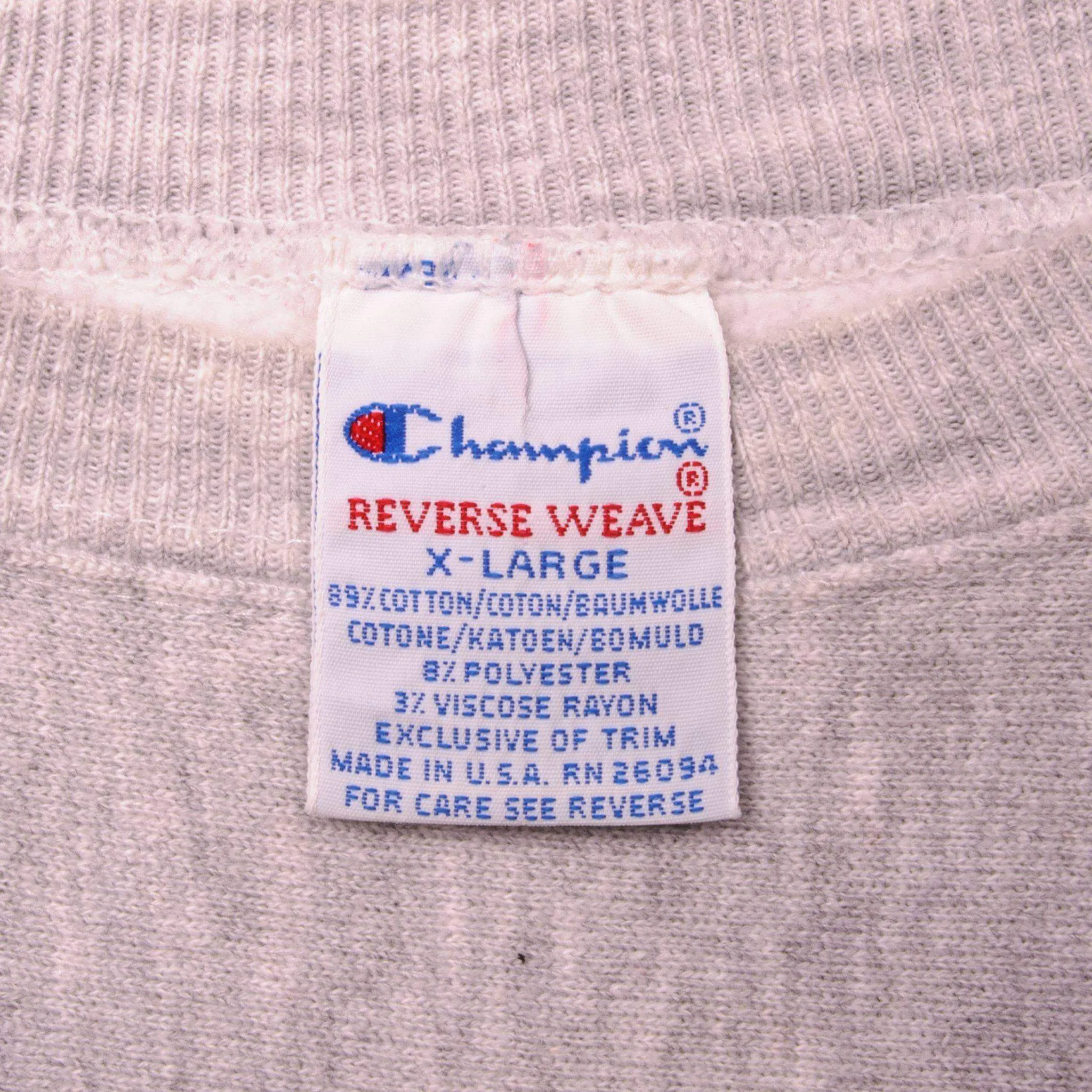VINTAGE CHAMPION REVERSE WEAVE UCLA BASKETBALL SWEATSHIRT 1990s XL MADE USA