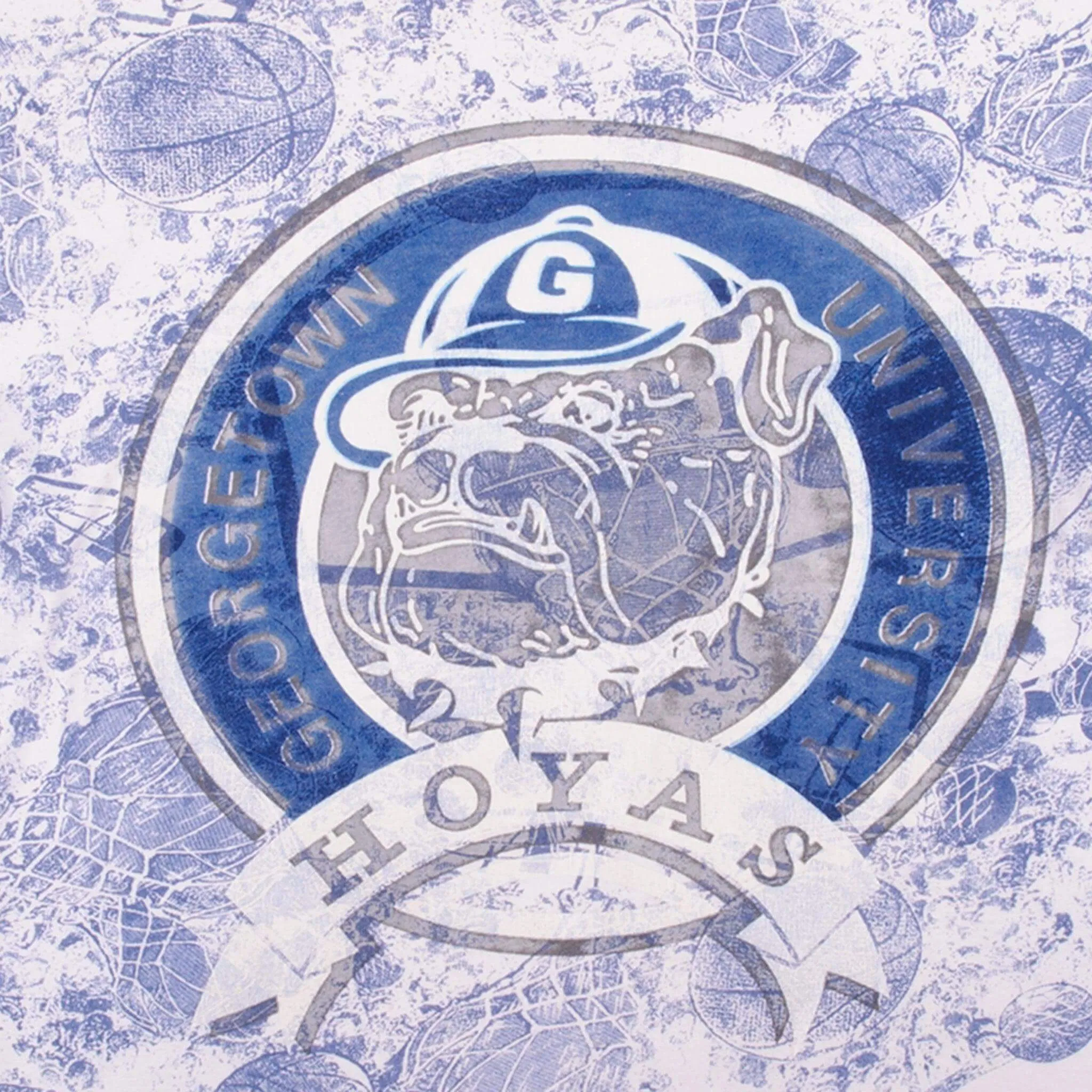 VINTAGE GEORGETOWN UNIVERSITY BASKETBALL TEAM HOYAS TEE SHIRT 2000S XL MADE USA