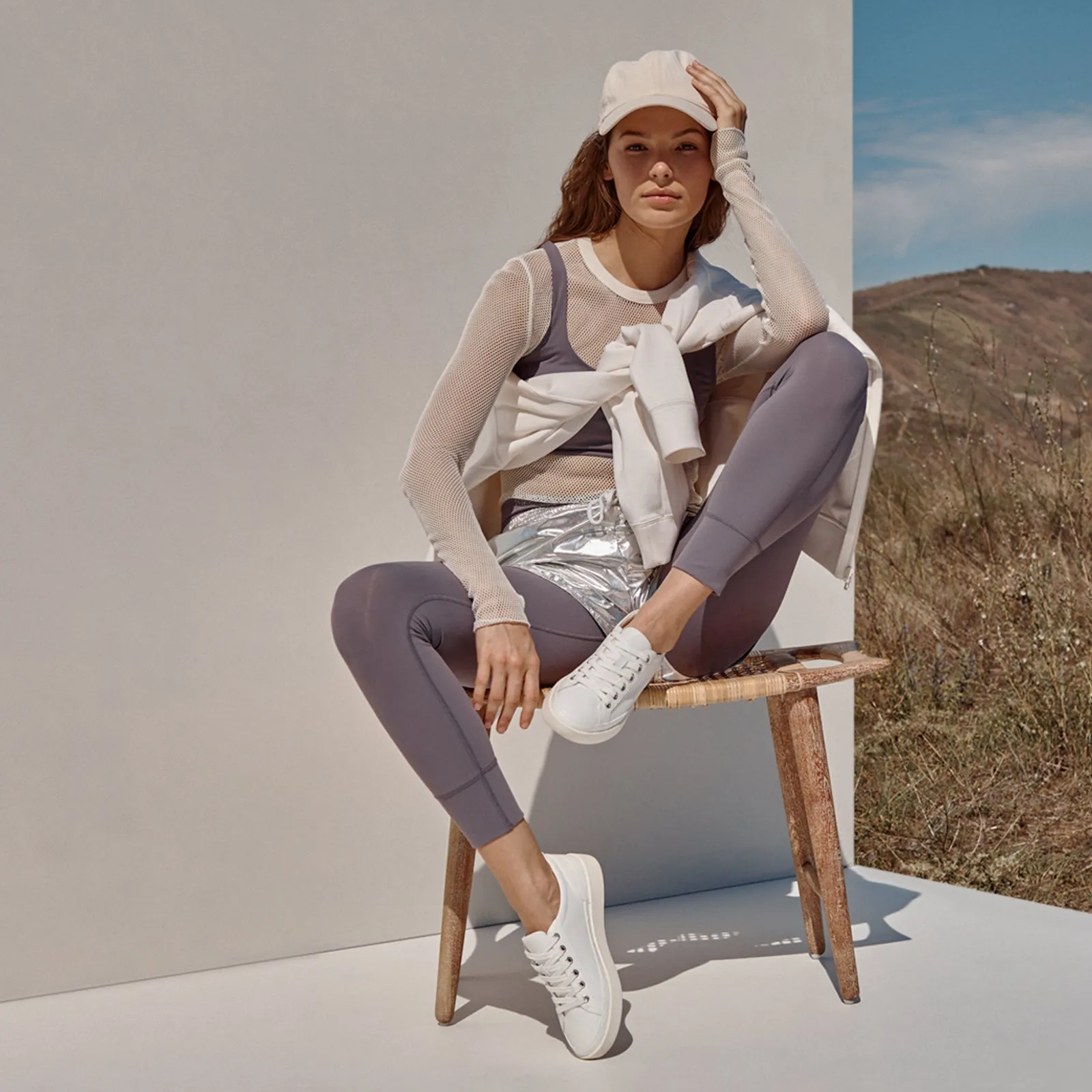Vionic Winny Sneaker (Women) - White Nappa