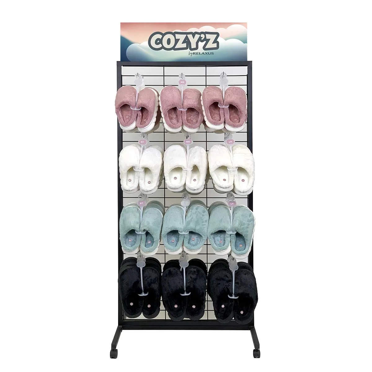 Wholesale Women's COZY'Z Slippers Package (80 Pairs)